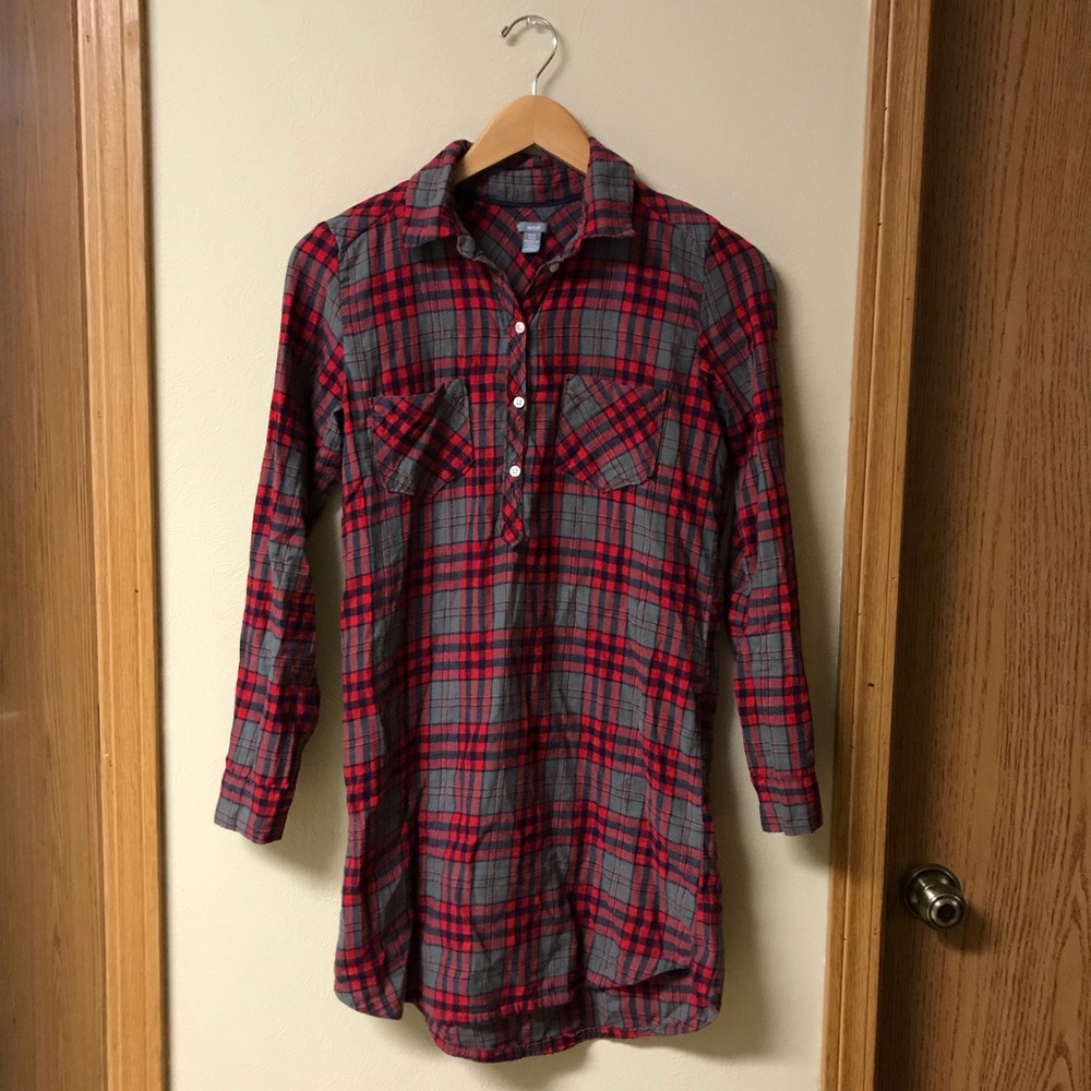 Aerie flannel dress